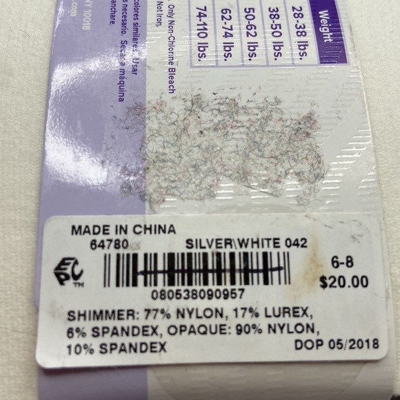 Trimfit Girls 2-pack Microfiber Tights 4 Pairs Total 
Size 6 - 8 NWT - Picture 5 of 10